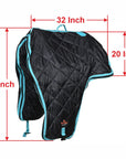 HILASON Western Horse Saddle Carrier Cover Storage Travel Bag Quilted
