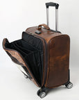 Hand Tooled Hair-On Genuine Leather women bag western handbag purse