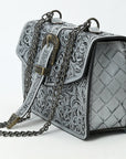American Darling Small Crossbody Beautifully Hand Tooled  Genuine Leather women bag western handbag purse