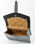 American Darling Small Crossbody Beautifully Hand Tooled  Genuine Leather women bag western handbag purse