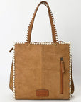 American Darling Tote Genuine Suede Leather women bag western handbag purse