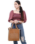 American Darling Tote Genuine Suede Leather women bag western handbag purse