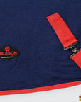 Western Equine Premium Cotton Towel Horse Blanket Navy Blue