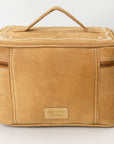 ADBGA683 Jewelry Case Genuine Western Suede Leather women bag