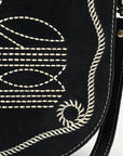 ADBGA684A Genuine Western Suede Leather women bag
