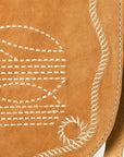 American Darling Cross Body Suede Genuine Western Leather Women Bag Handbag Purse |