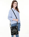 ADBGA685A Genuine Western Suede Leather women bag