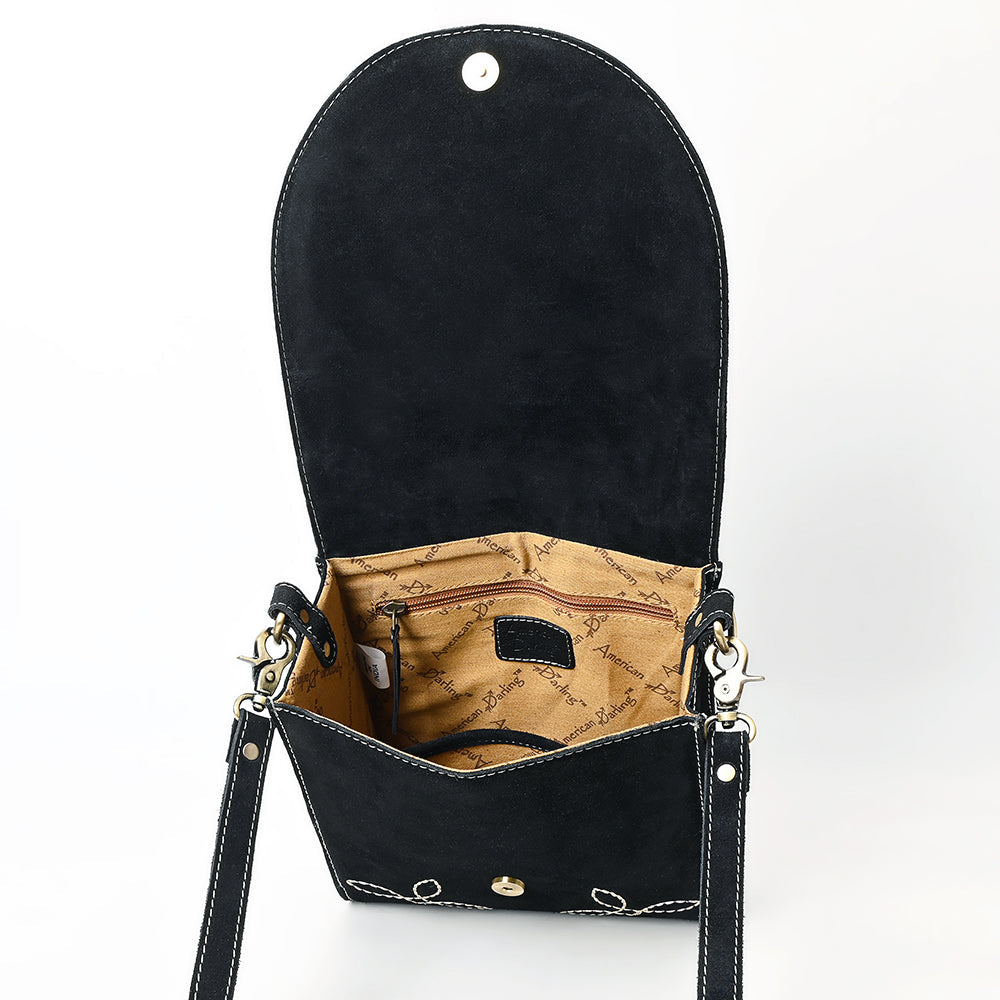 ADBGA685A Genuine Western Suede Leather women bag