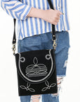 ADBGA685A Genuine Western Suede Leather women bag