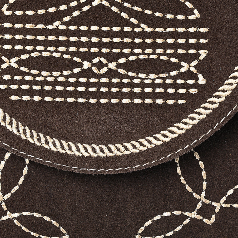 American Darling Cross Body Suede Genuine Western Leather Women Bag Handbag Purse |