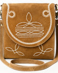 ADBGA685C Genuine Western Suede Leather women bag