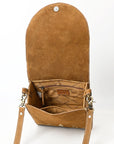 American Darling Cross Body Suede Genuine Western Leather Women Bag Handbag Purse |