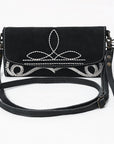 American Darling Suede Bag Genuine Leather Clutch Bag