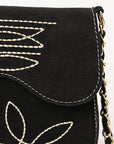 American Darling Suede Bag Genuine Leather Clutch Bag