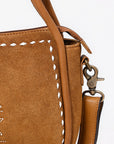 American Darling Crossbody Suede Full Grain Genuine Western Leather Women Bag | Handbag Purse for Cute