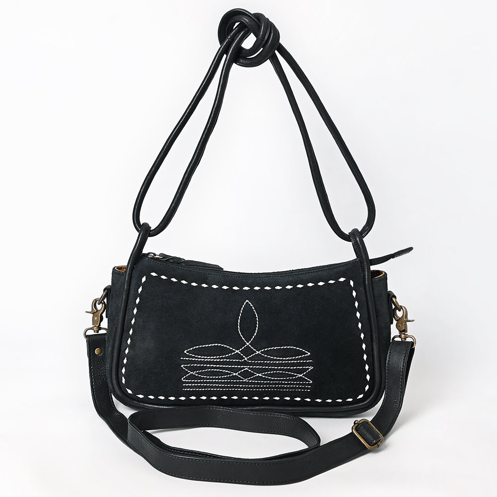 American Darling Crossbody Suede Genuine Leather Women Bag Western Handbag Purse