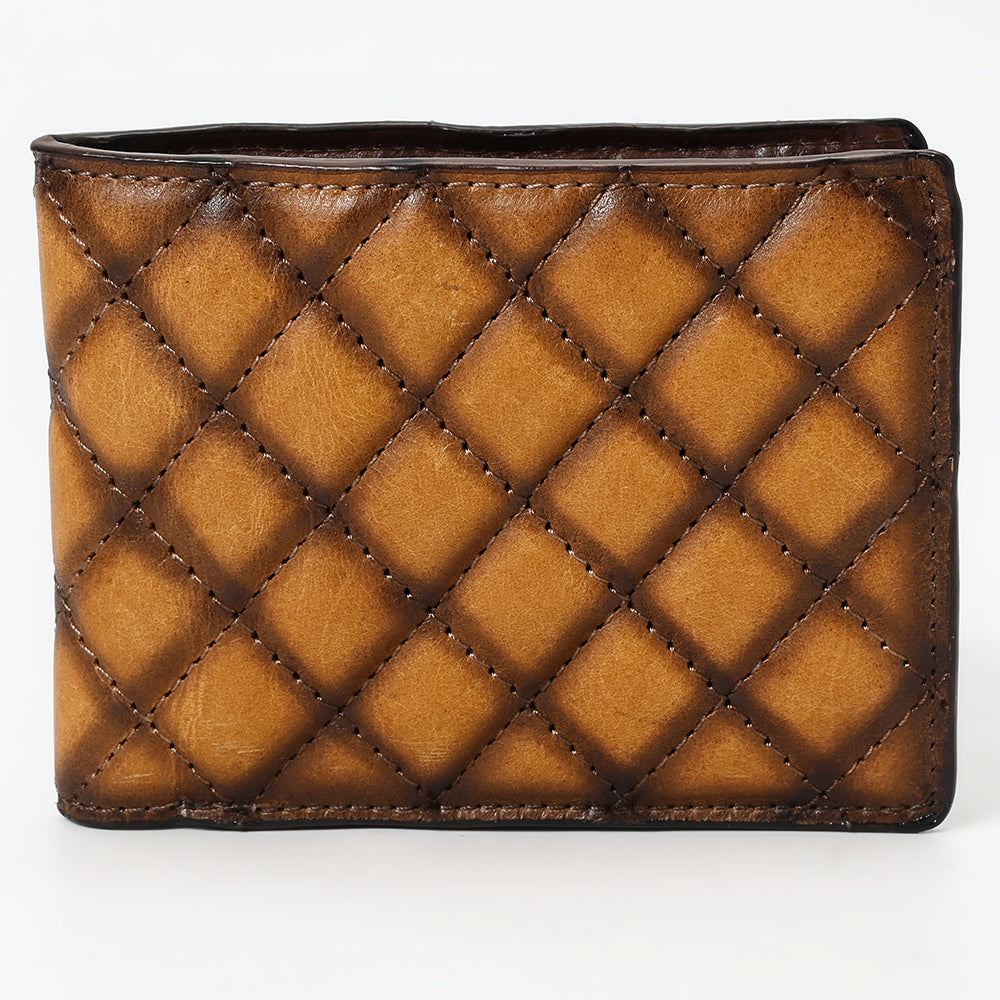 American Darling Genuine Leather Bifold Wallet For Men &amp; Women Unisex Purse