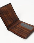 American Darling Genuine Leather Bifold Wallet For Men & Women Unisex Purse