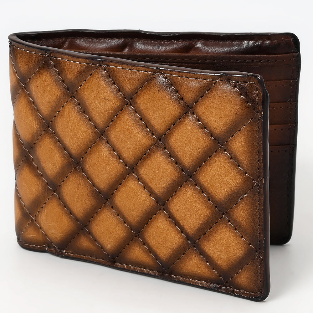 American Darling Genuine Leather Bifold Wallet For Men &amp; Women Unisex Purse