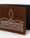 American Darling Genuine Leather Bifold Wallet For Men & Women Unisex Purse
