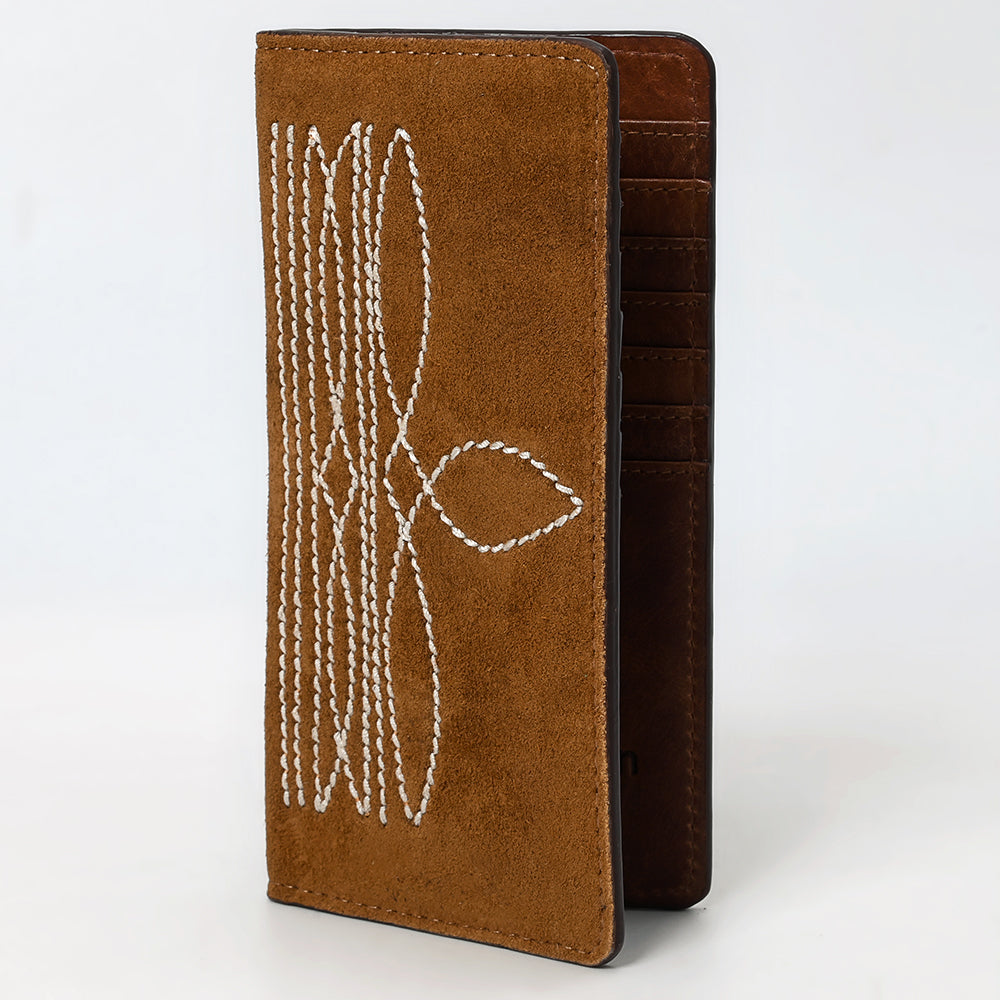 American Darling Genuine Leather Rodeo Wallet For Men &amp; Women Unisex Purse