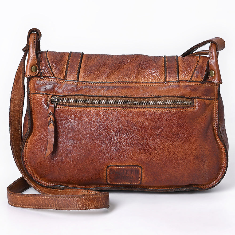 Spaghetti Western Crossbody Genuine Leather Women Bag Western Handbag Purse
