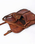 Spaghetti Western Crossbody Genuine Leather Women Bag Western Handbag Purse