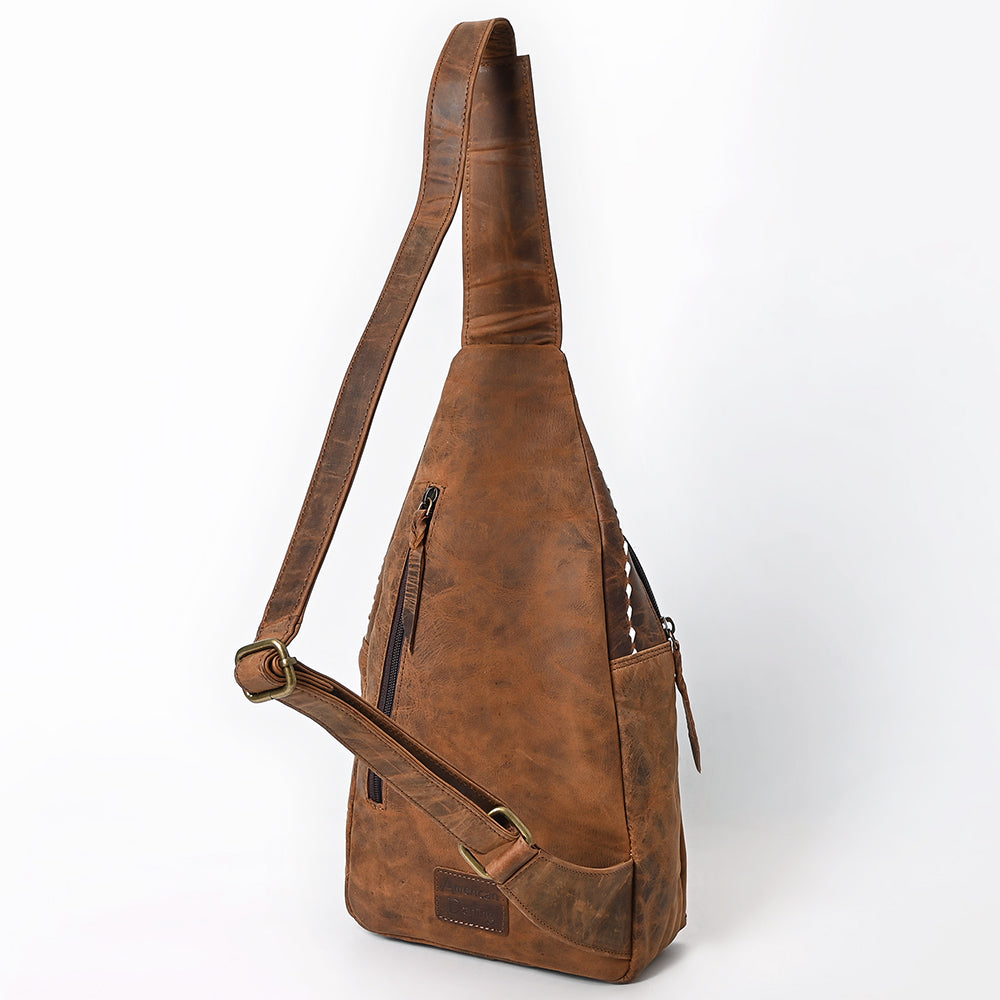 American Darling Sling Genuine Leather Women Bag Western Handbag Purse