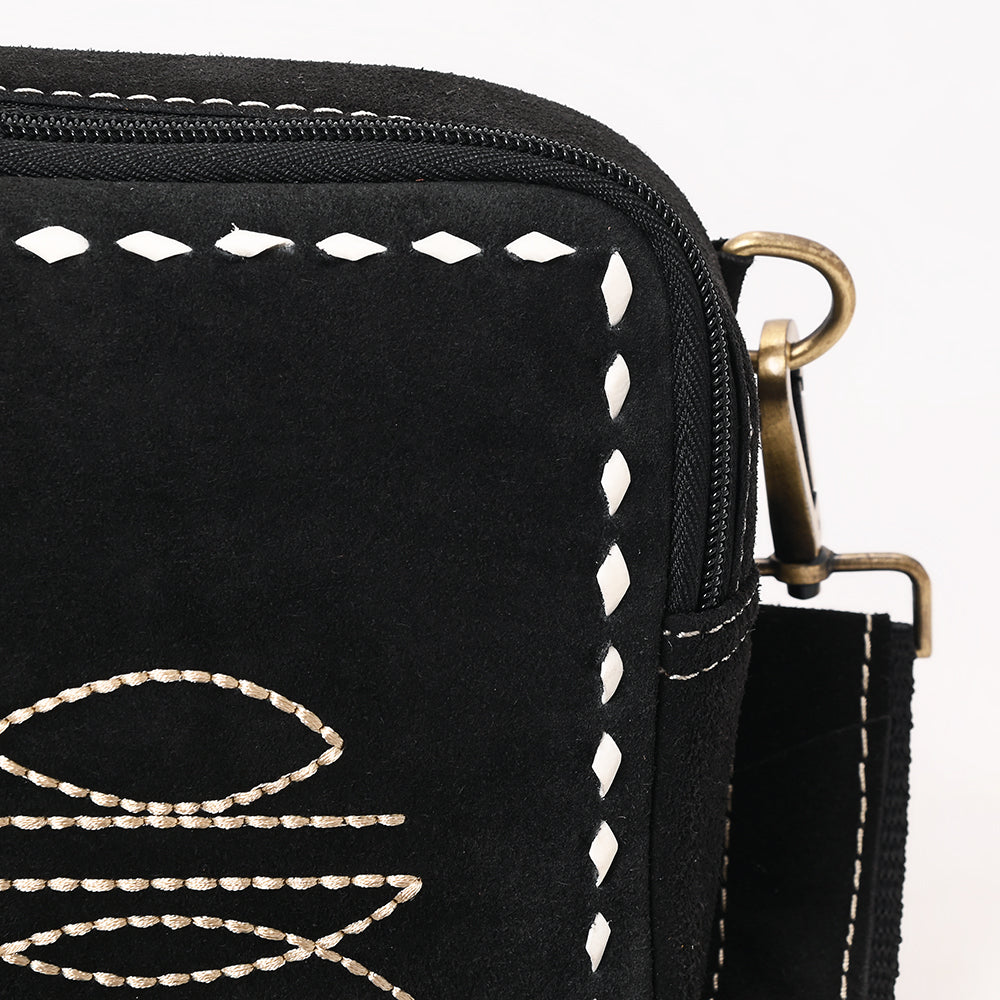 American Darling Suede Genuine Leather Camera bag