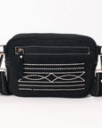 American Darling Suede Genuine Leather Camera bag