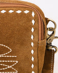 American Darling Suede Genuine Leather Camera bag