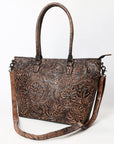 ADBG1519A Tote Hand Tooled Genuine Western Leather Women Bag