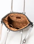 ADBG1519B Tote Hand Tooled Genuine Western Leather Women Bag