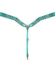 AMERICAN DARLING Western Horse Headstall Breast Collar Set American Leather