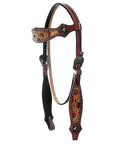 AMERICAN DARLING Western Horse Headstall Breast Collar Set American Leather