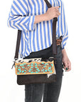 OHLAY Clutch Genuine Leather women bag western Bag SKBZ163