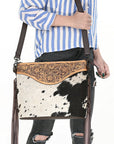 OHLAY Cross Body Genuine Leather women bag western Bag SKBZ171