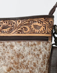 OHLAY Large Crossbody Genuine Leather women bag western Bag SKBZ173