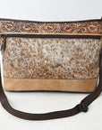 OHLAY Large Crossbody Genuine Leather women bag western Bag SKBZ173