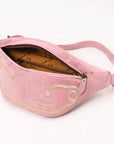 American Darling Suede Bag Genuine Leather Fanny Pack Bag