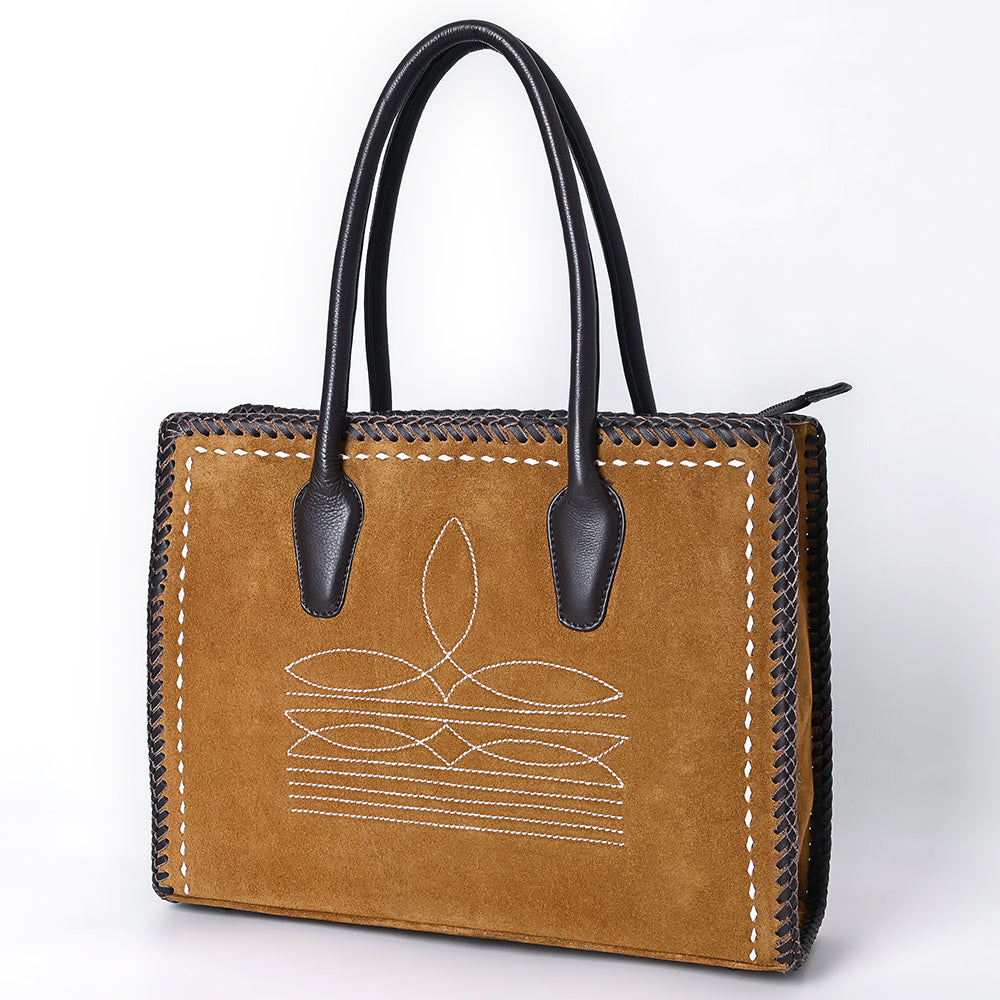 American Darling Tote Suede Genuine Leather Women Bag Western Handbag Purse | for Cute