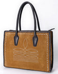 American Darling Tote Genuine Western Suede Leather women bag