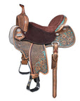 Proprietary Engineered Flexible Tree Western Saddle For Trail Riding With Comfort