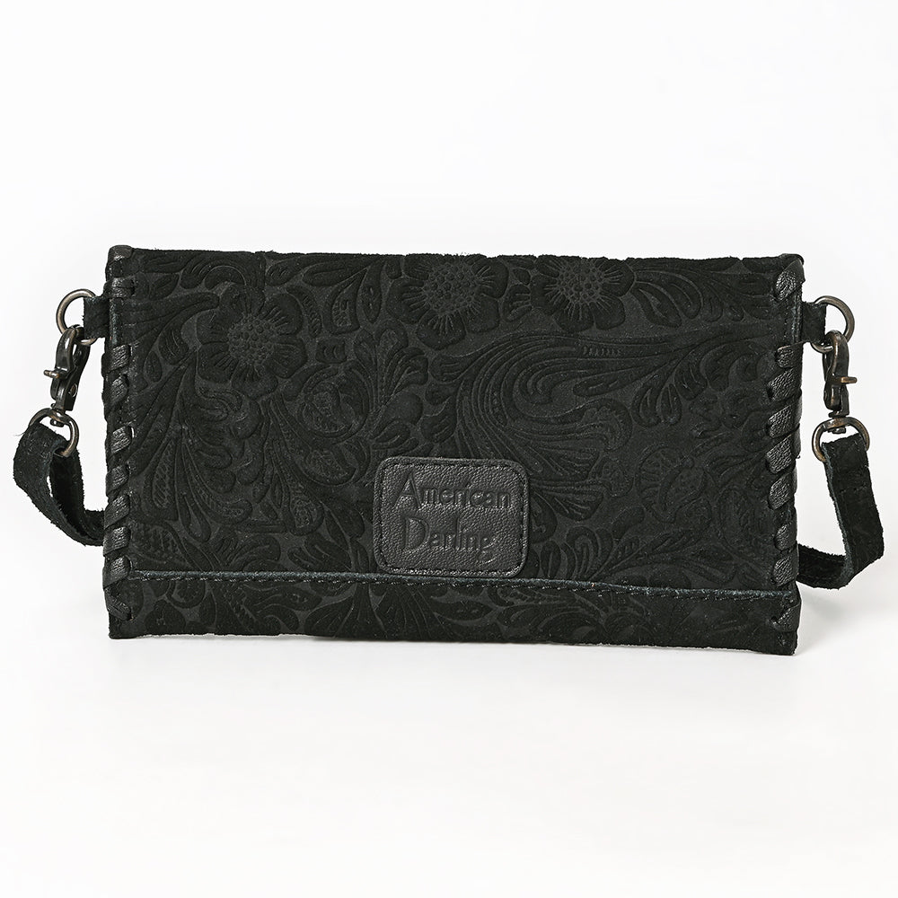 American Darling Clutch Embossed Genuine Leather Women Bag Western Handbag Purse