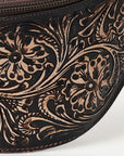 American Darling Fanny Pack Hand Tooled Genuine Western Leather Women Bag Handbag Purse |