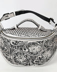 American Darling Fanny Pack Hand Tooled Genuine Western Leather Women Bag Handbag Purse |