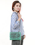 American Darling Clutch Genuine Western Leather Women Bag
