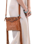 American Darling Crossbody Genuine Western Leather Women Bag ADBG1648