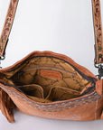 American Darling Cross Body Hand Tooled Suede Genuine Western Leather Women Bag Western Handbag Purse