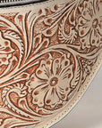 American Darling Fanny Pack Hand Tooled Genuine Western Leather Women Bag Handbag Purse |